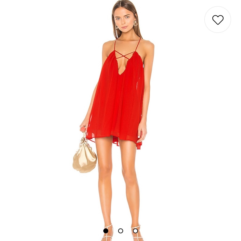 Lover and Friends REVOLVE red dress